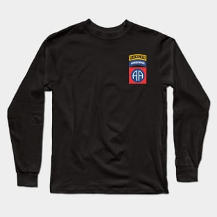 Ranger Airborne Division Paratrooper Insignia Long Sleeve T-Shirt